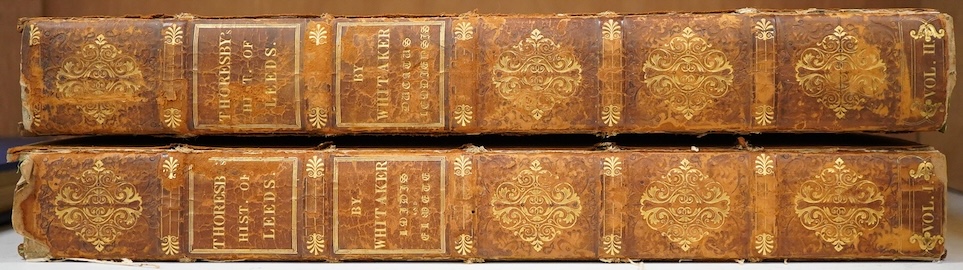 Whitaker, T. D. Loidis & Elmete & Ducatus Leodiensis. 2 vols. Eng. frontis, plates, illus. & vignettes, Large paper folio, Leeds & Wakefield, 1816; ‘Recollections of Liverpool 1821’ hand inscribed manuscript containing e